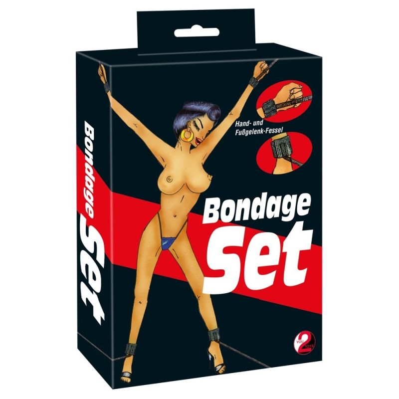 Fessel »Bondage Set« mit Hand- und Fußmanschetten Fessel »Bondage Set« mit Hand- und Fußmanschetten