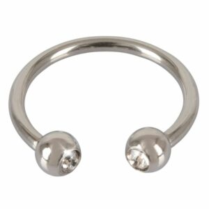 Eichelring mit 2 Schmuck-Kugeln