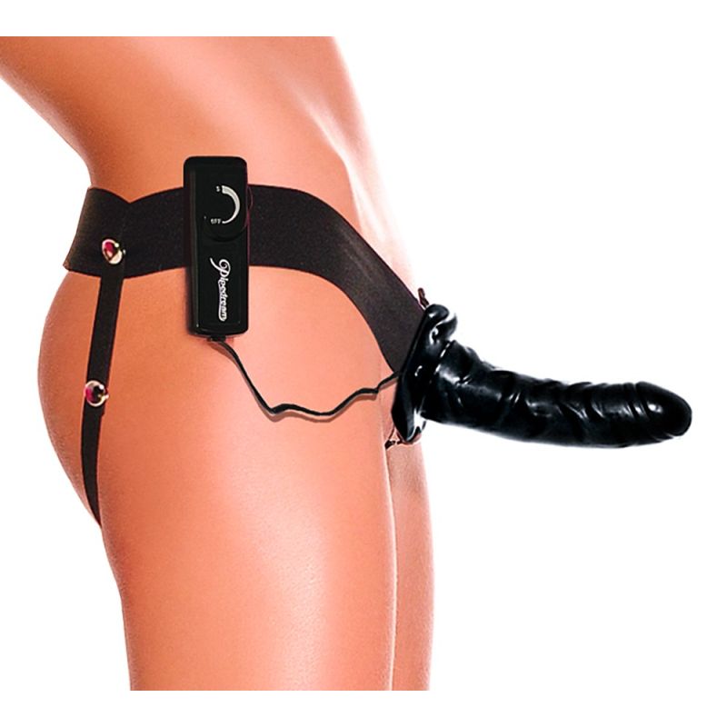 Umschnall-Vibrator „Vibrating Hollow Strap-On“ Umschnall-Vibrator „Vibrating Hollow Strap-On“