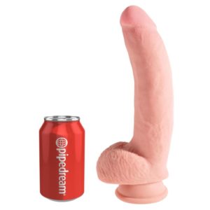 Dildo „10" Triple Density Cock with Balls“