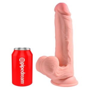 Dildo „Triple Density Cock with Swinging Balls“