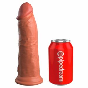 Naturdildo „8“ Dual Density Silicone Cock“ mit extra starkem Saugfuß