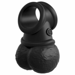 Penisring „The Crown Jewels - Weighted Swinging Balls“ mit schwingenden Hoden (193 g)