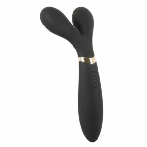 Doppelvibrator „3 Motors Vibrator“ mit flexiblen Armen und steifem Rillenschaft