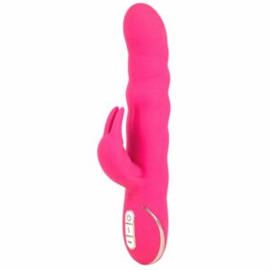 Rabbitvibrator „Entice“ mit pulsierender Wellenmassage im Schaft