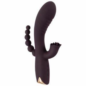 Rabbitvibrator „Triple“ mit Analstimulator