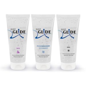 3-teiliges Gleitgel-Set »Just Glide« 3 x 200 ml