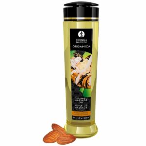„Organica Massage Oil“ aus 100% kaltgepressten natürlichen Ölen