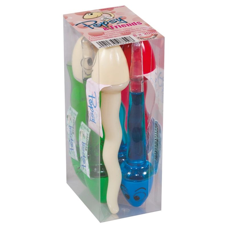 8-teiliges Set Party-Liköre »Popsy & Friends« 8-teiliges Set Party-Liköre »Popsy & Friends«