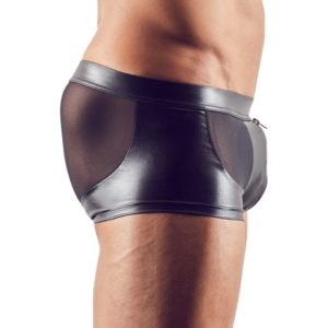 mit unterlegtem Zip