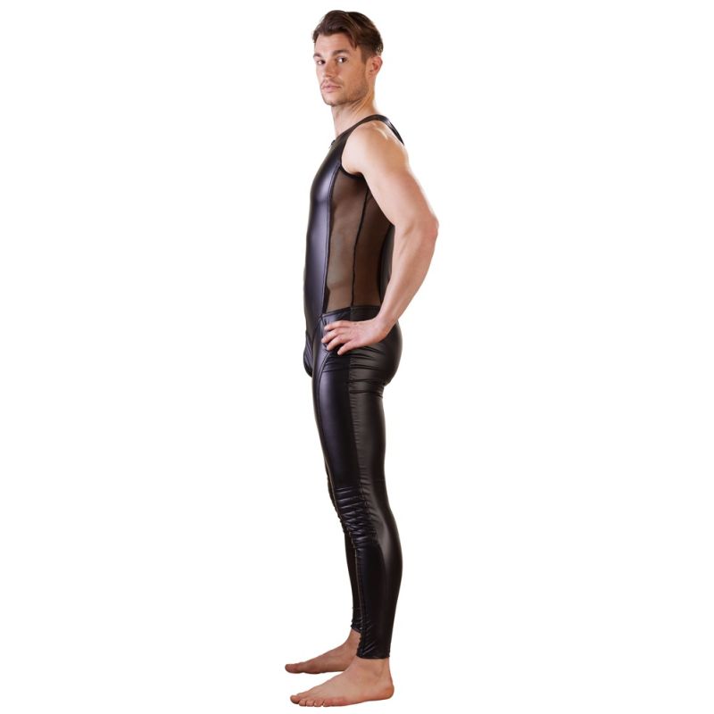 schwarzer Mattlook/Netz-Mix schwarzer Mattlook/Netz-Mix