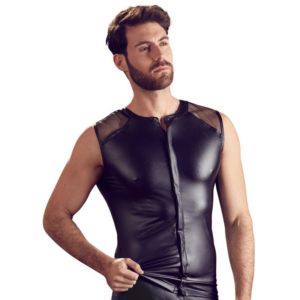 Shirt mit verdeckter Knopfleiste