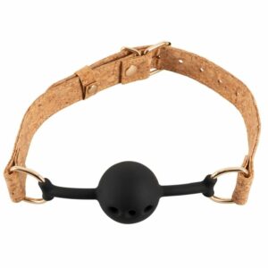 Knebel „Ballgag Cork“ mit Riemen aus natürlichem Kork