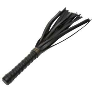 Peitsche „Bound to You Small Flogger“ aus stilvollem Lederimitat